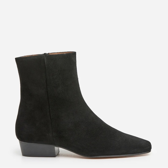 Flattered Rami Black Suede Boot Size 38 - Picture 1 of 10